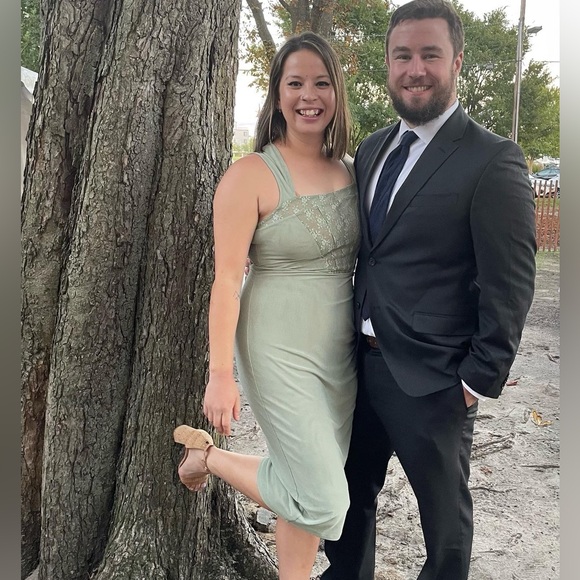 Free People Dress size large - mint green - Picture 7 of 7